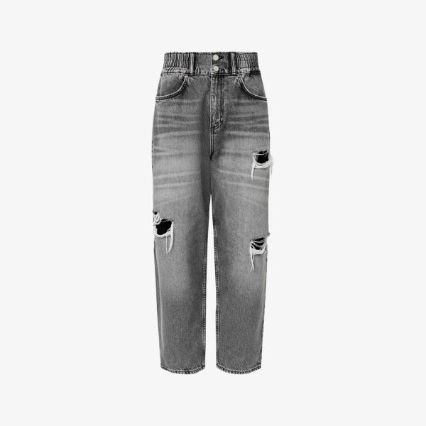 

Джинсы Allsaints Daisy с зауженными штанинами, серый