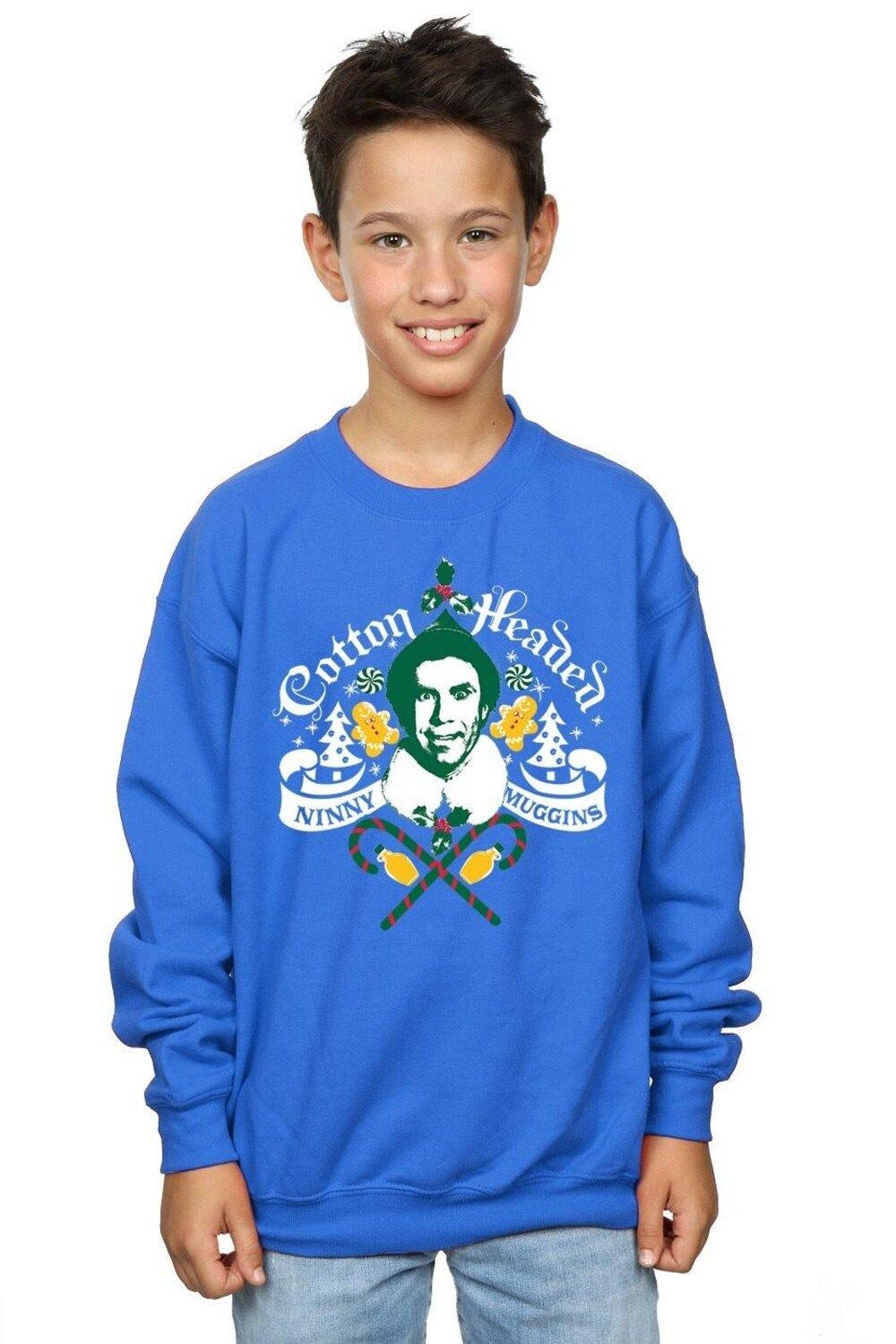 

Толстовка Headed Ninny Muggins Elf, синий