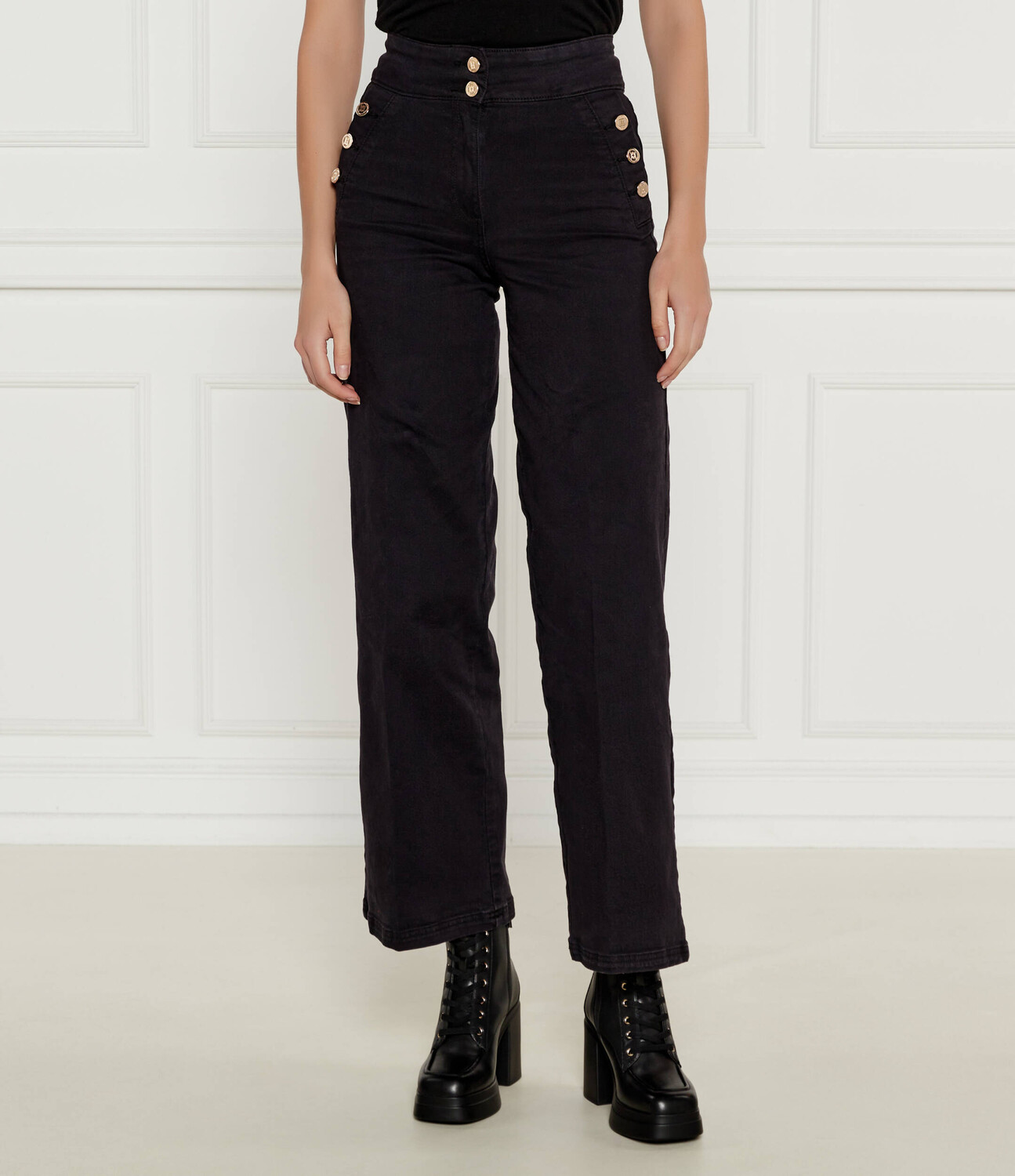 

Джинсы Silvian Heach HARY(DYANA) flare fit, черный