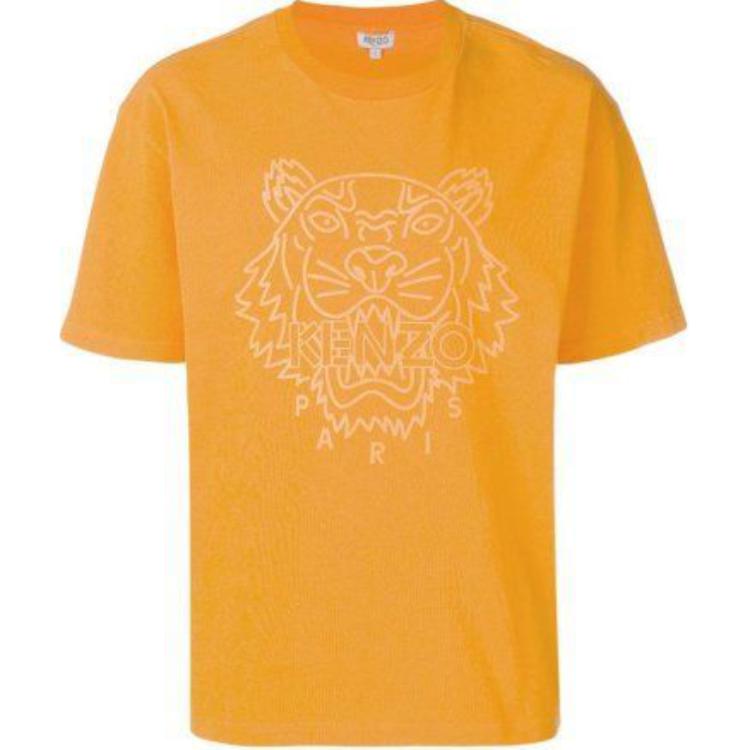 

Футболка мужская оранжевая KENZO