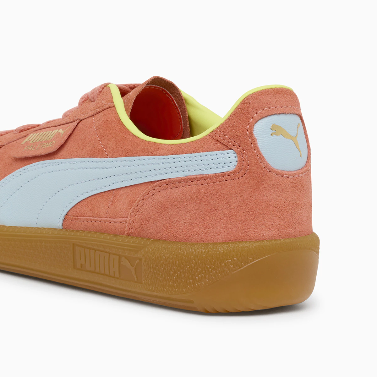 Кроссовки мужские повседневные Puma Palermo, оранжевый/синий — фото 4