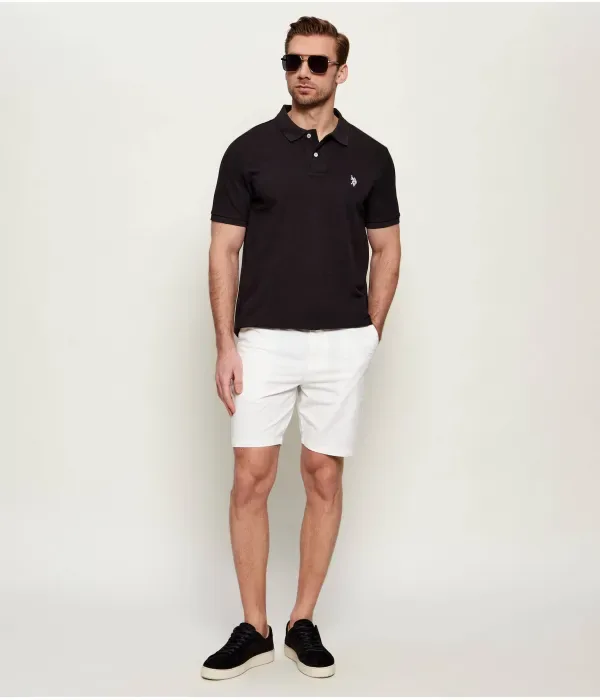 Полюс classic fit Us Polo Assn, черный — фото 2