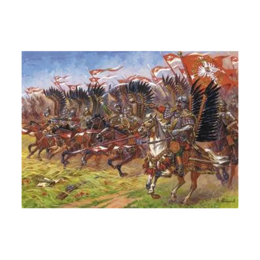 

Польские крылатые гусары - 17 век., Historical Miniatures - Assorted (1:72) (Zvezda)
