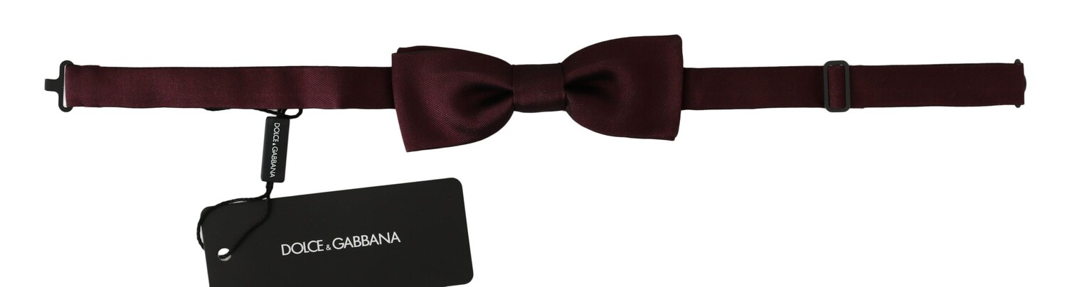 

Элегантный фиолетовый шелковый галстук-бабочка Dolce & Gabbana