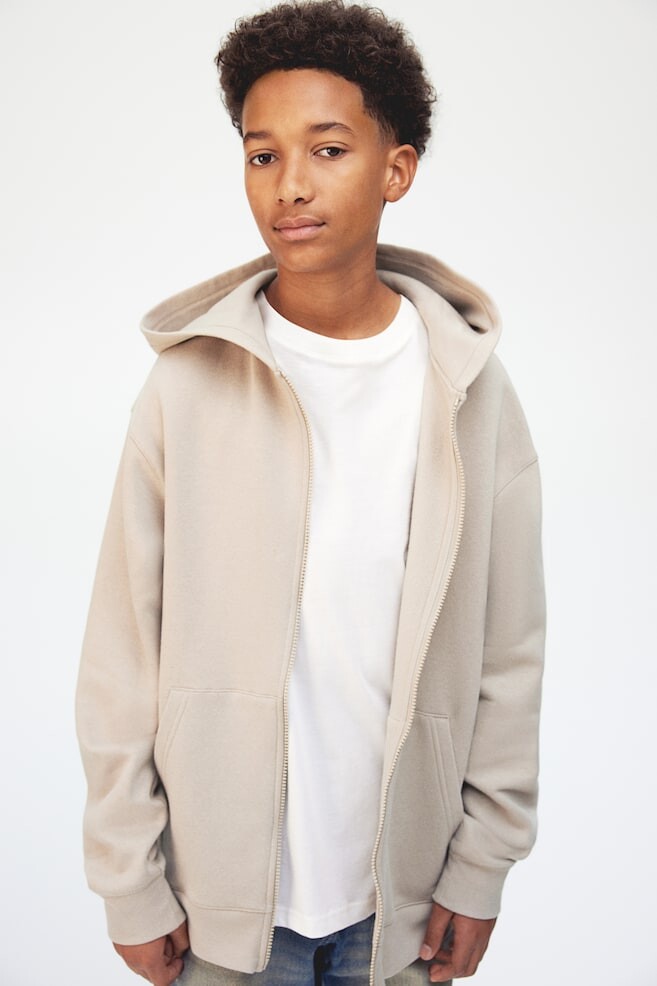 

Толстовка с капюшоном H&M, бежевый