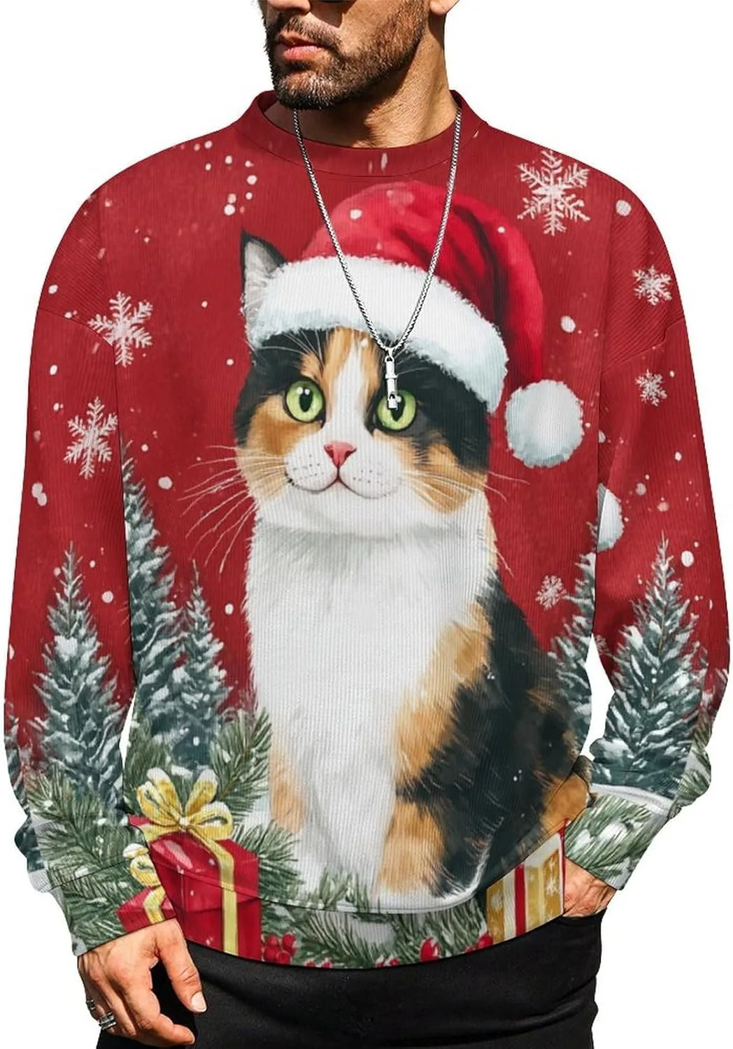 

Свитер MoBlinko с принтом Maine Coon