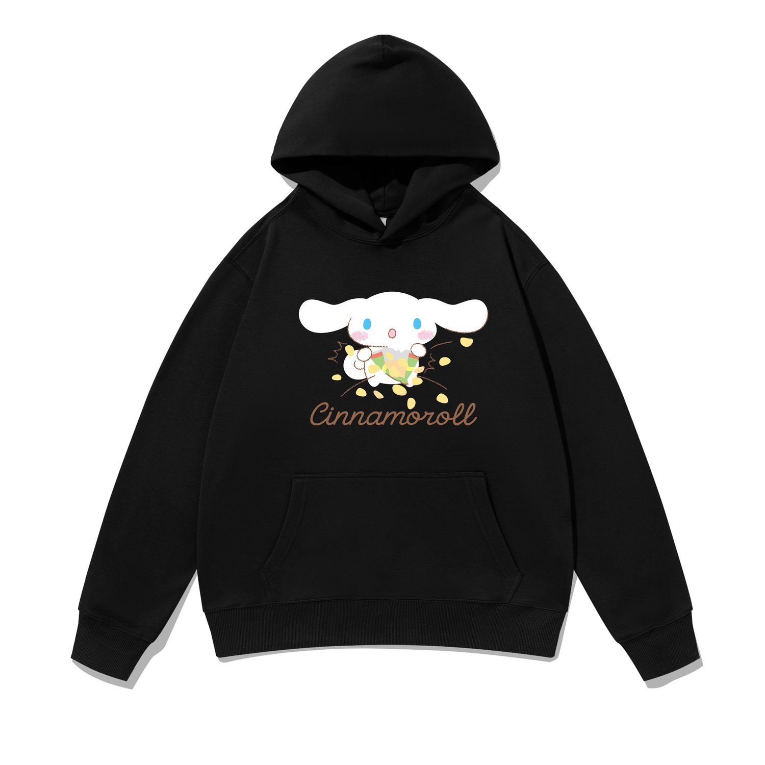 

Свитшот Cinnamoroll Yugui Dog Unisex Sanrio, черный