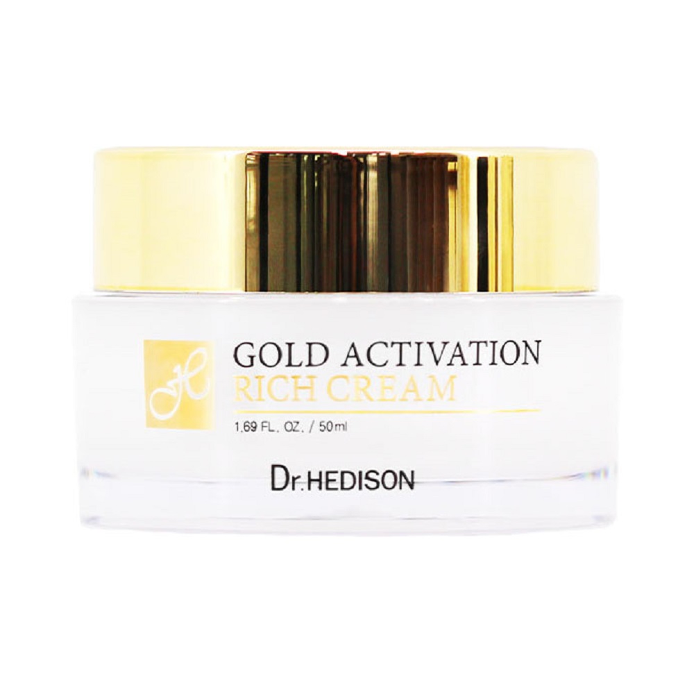 

Обогащающий крем для лица gold activation rich cream Dr.Hedison, 50 мл