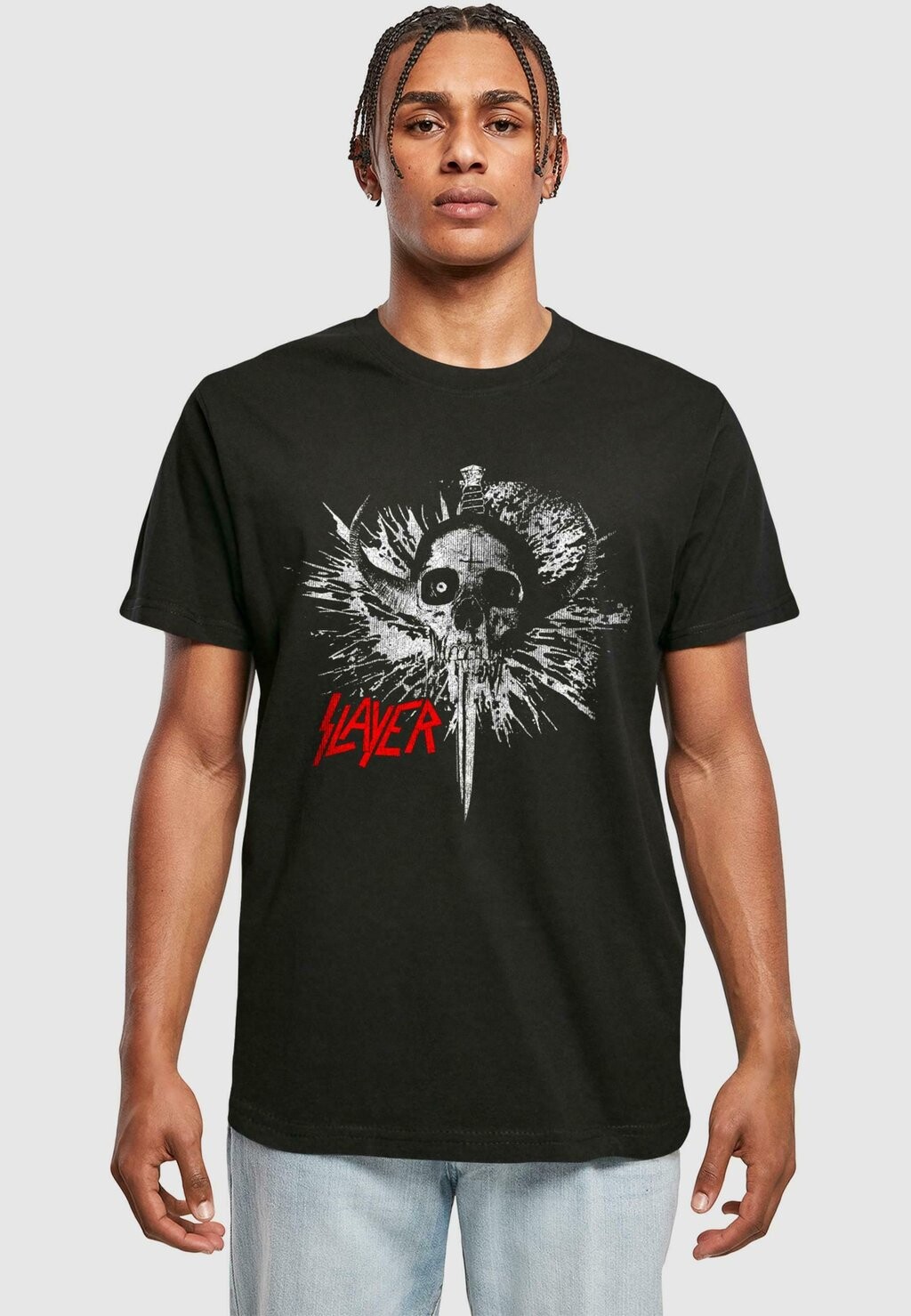 

Футболка с принтом SLAYER DEATH DAGGER VINTAGE Merchcode, черный