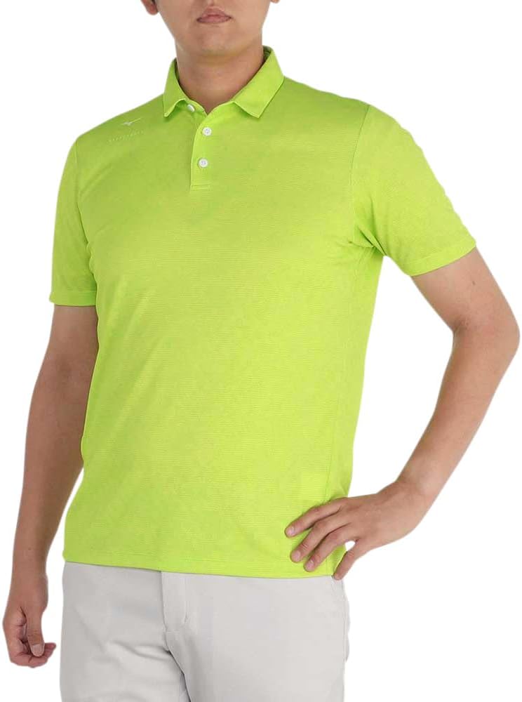 

Рубашка Mizuno Nexlite, мужская поло с коротким рукавом, чрезвычайно легкая, охлаждающая, влагоотводящая, быстросохнущая, эластичная и обеспечивающая свободу движений, E2MAB004, зеленый/салатовый