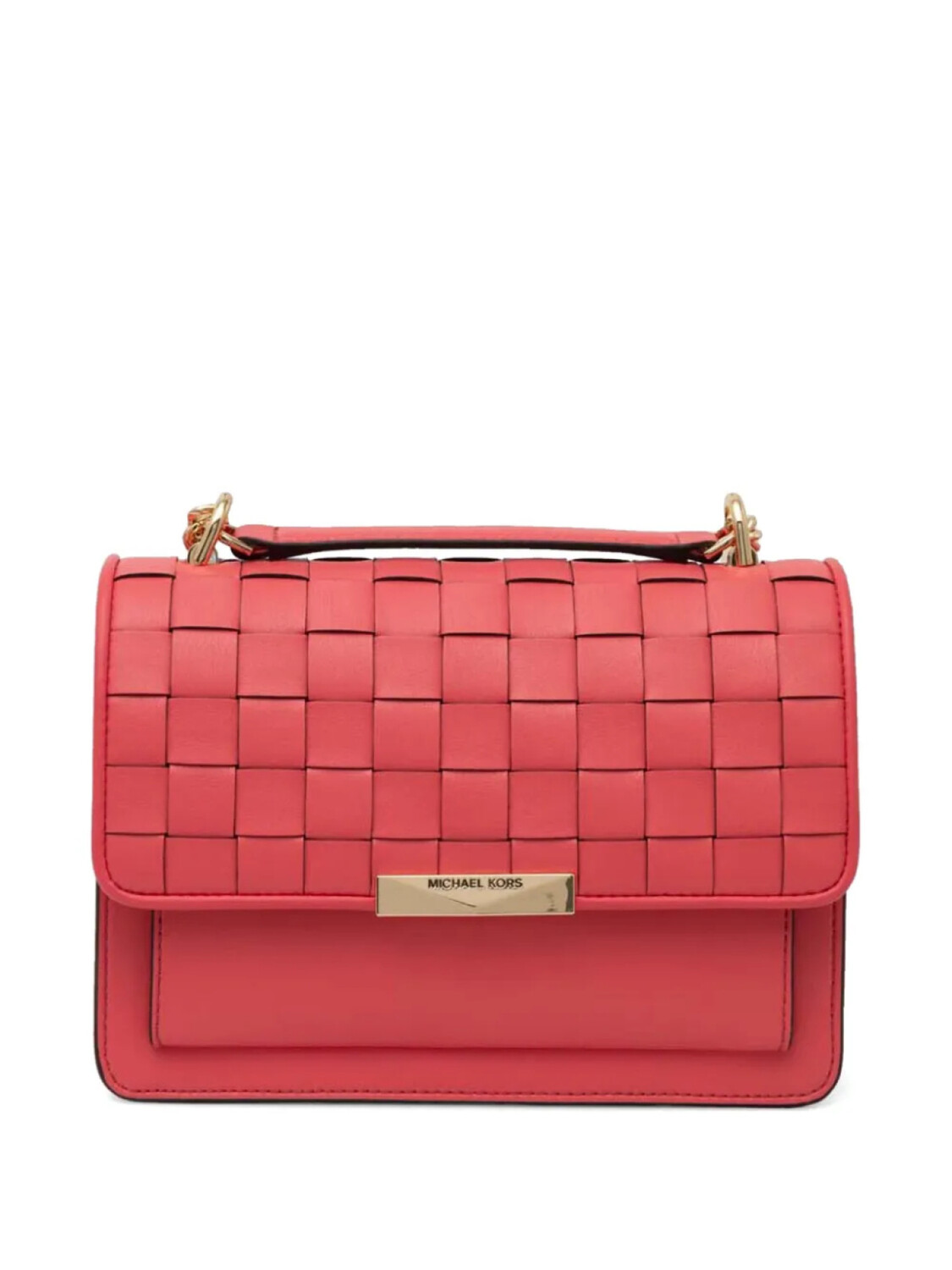 

Плетеная сумка через плечо Michael Michael Kors, красный