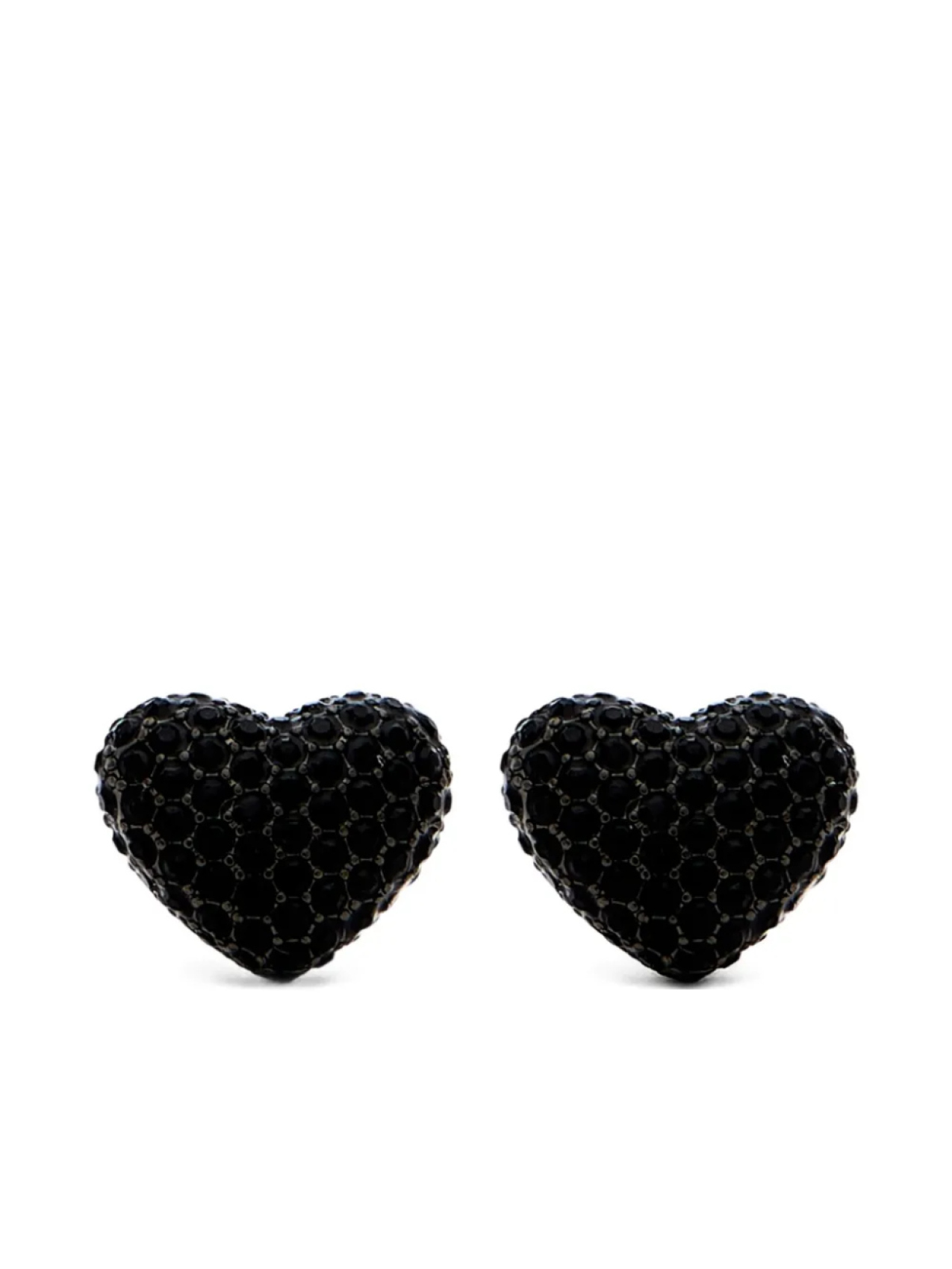 

Marc Jacobs серьги The Pavé Balloon Heart, черный