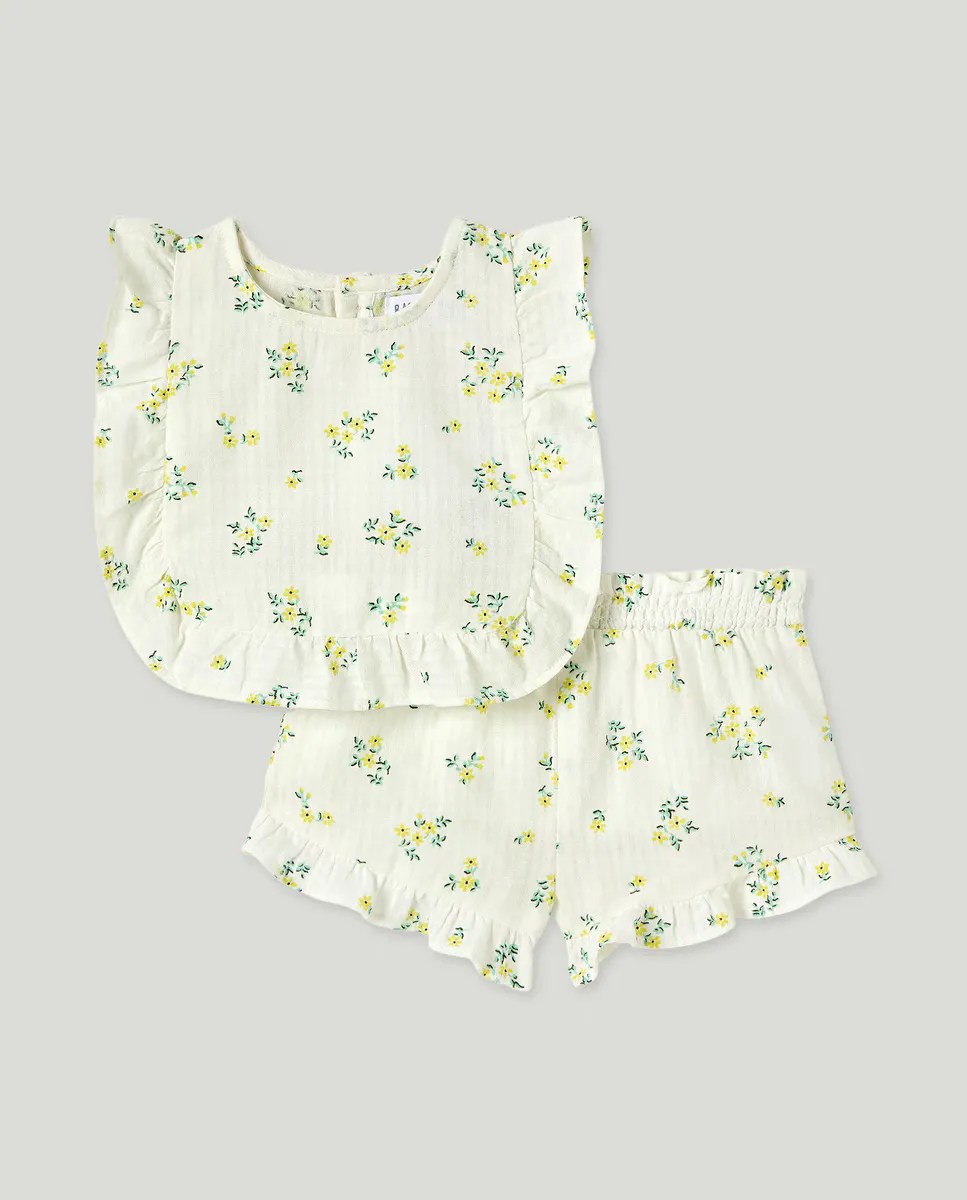 

Комплект из двух предметов для девочки Baby El Corte Inglés, белый