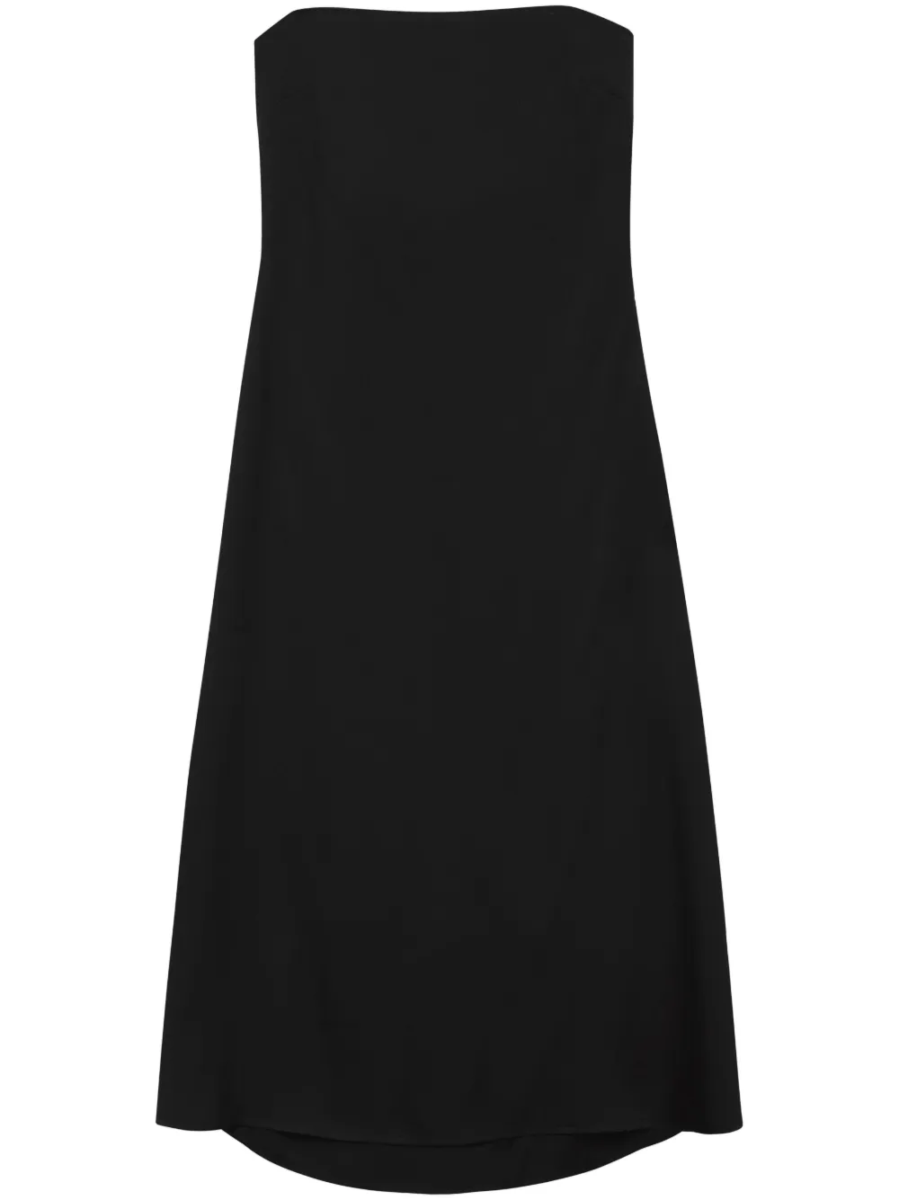

Платье миди Megan без бретелей ANINE BING, черный