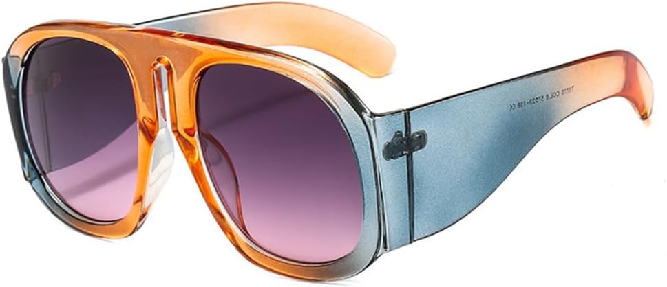 

Женские солнцезащитные очки в винтажном стиле, яркие очки-маска в стиле стимпанк, мужские солнцезащитные очки в стиле ретро-панк с защитой от УФ-излучения UV400 LANGSER, 6