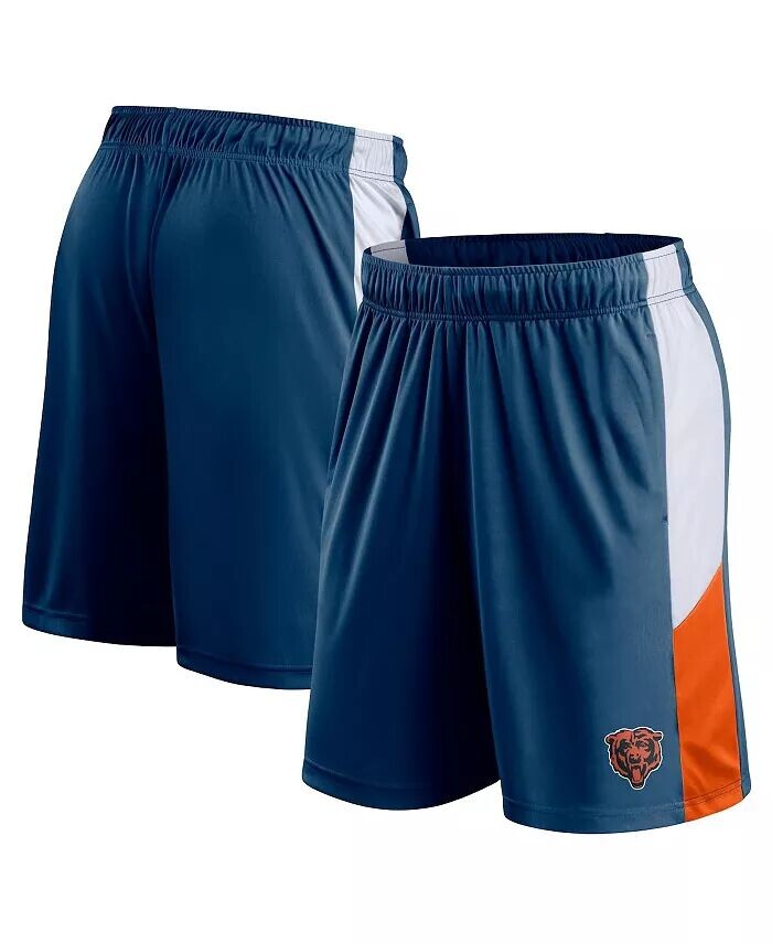 

Мужские темно-синие шорты Chicago Bears Prep Colorblock Fanatics