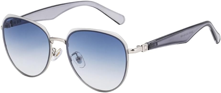 

Круглые солнцезащитные очки без оправы для женщин и мужчин, роскошные ретро-очки «кошачий глаз» без оправы, винтажные солнцезащитные очки с защитой от УФ-излучения UV400 LVTFCO, 4