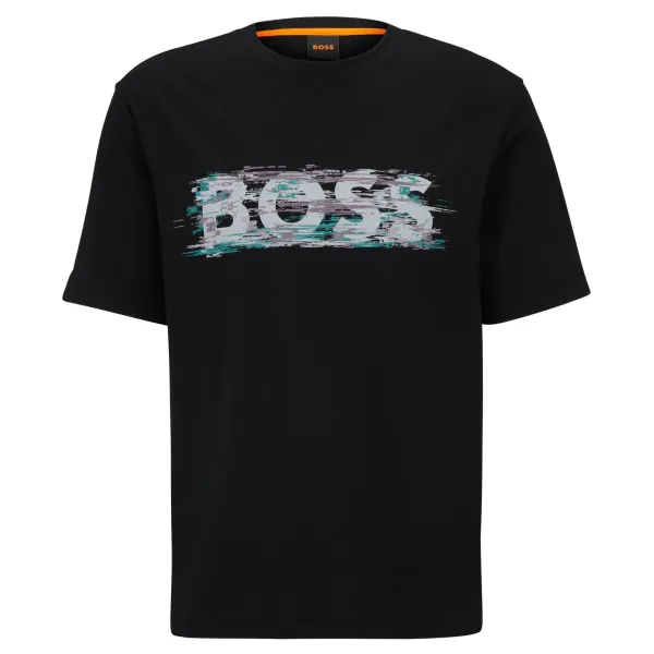 

Футболка стандартного кроя Tedigitallogo Boss, черный