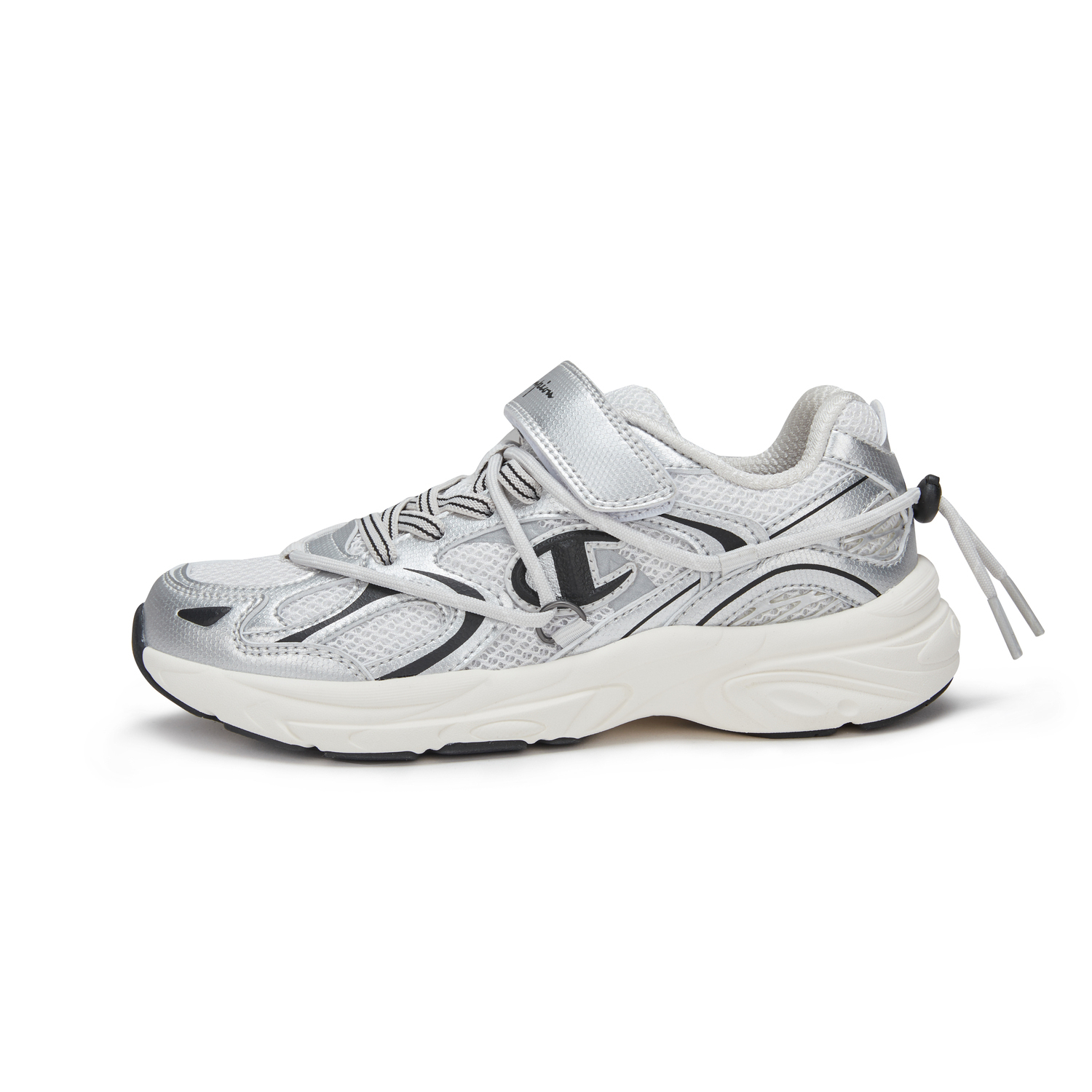 

Champion Kids Звуковые кроссовки millennium vintage устойчивые к истиранию низкие кроссовки для бега silver детские