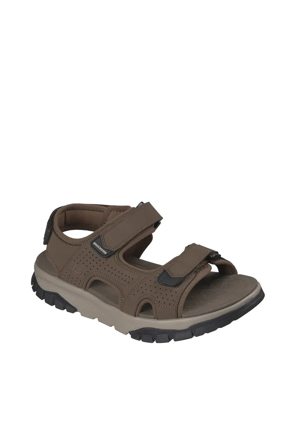 Сандалии с тремя ремнями Skechers WAGNER, коричневый