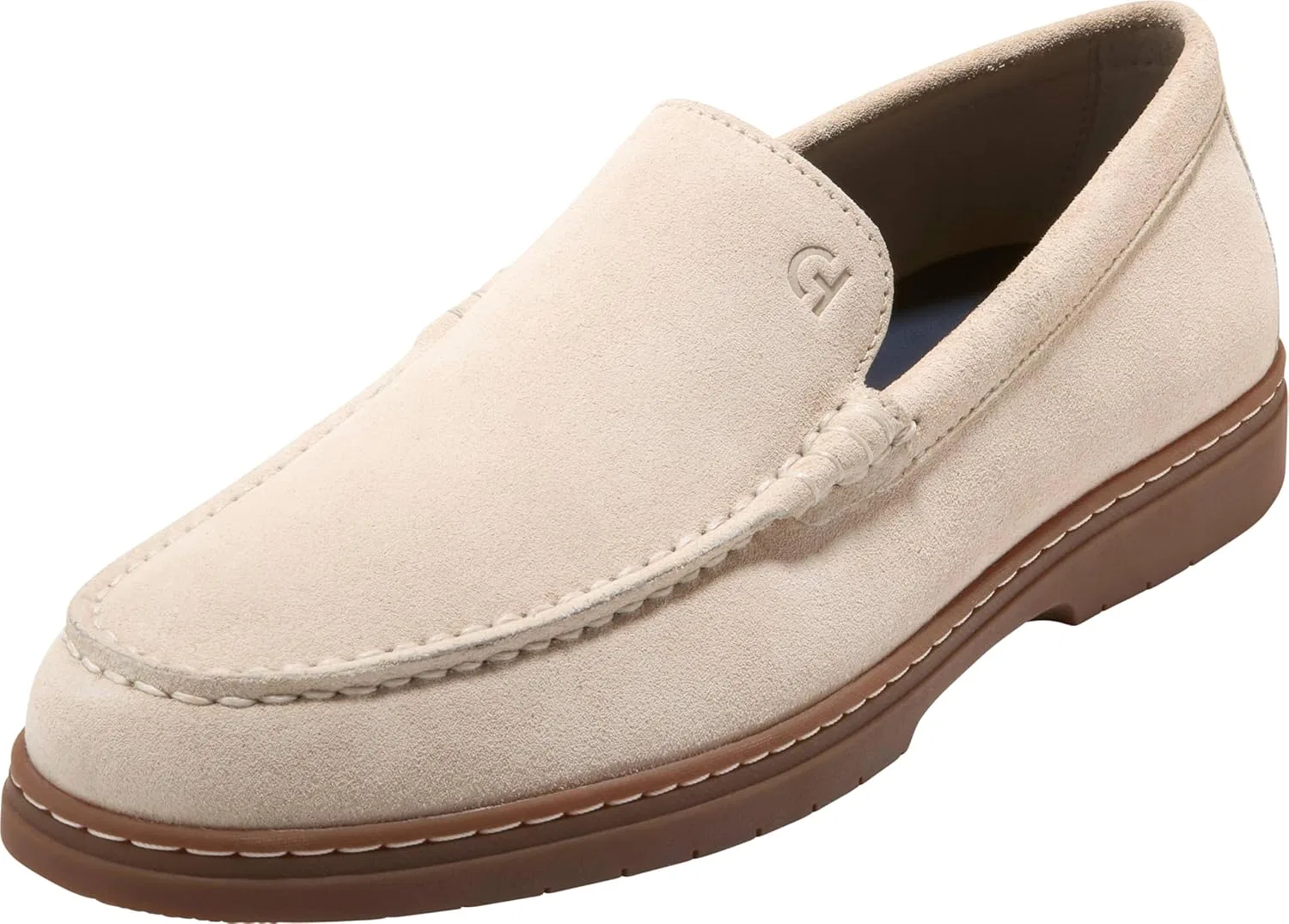 Лоферы из замши Cole Haan, Angora Suede/Gum