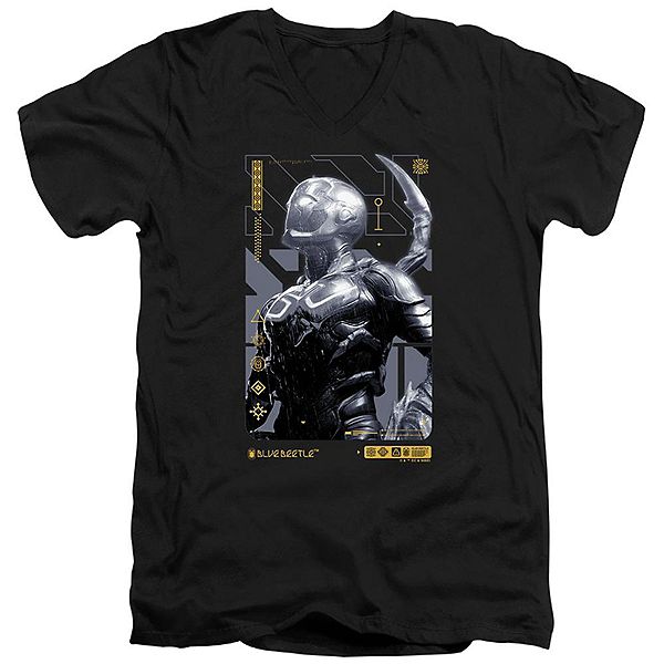 

Футболка с принтом Blue Beetle Licensed Character