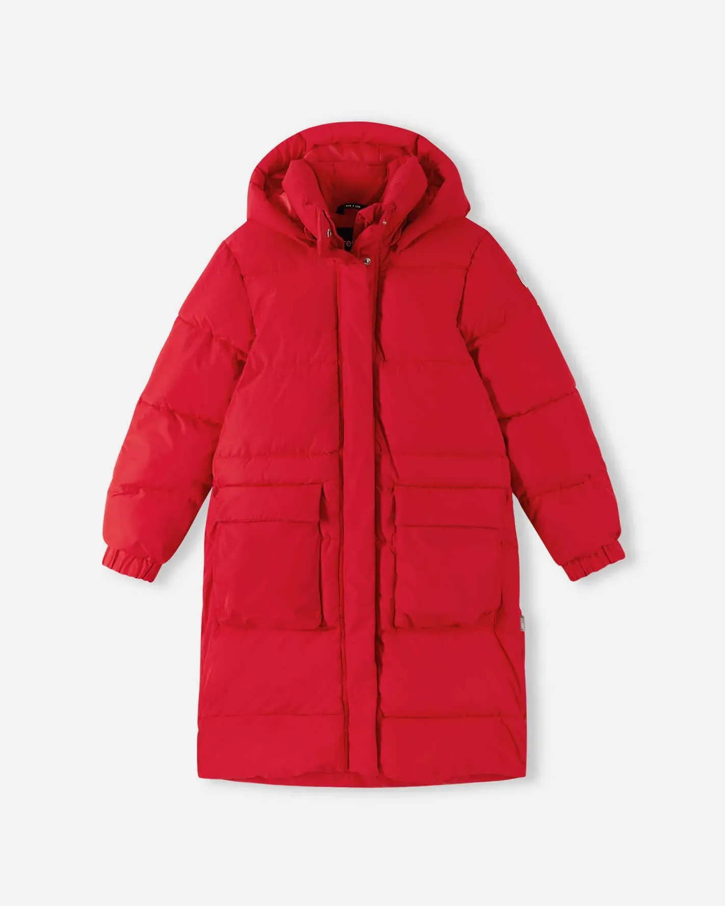 

Детская теплая зимняя парка Кумпула Reima, цвет Tomato Red