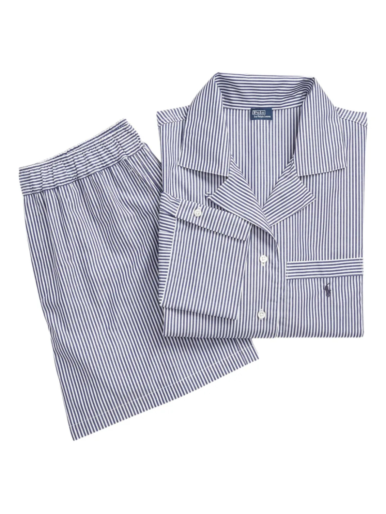 

Polo Ralph Lauren пижама в полоску, синий