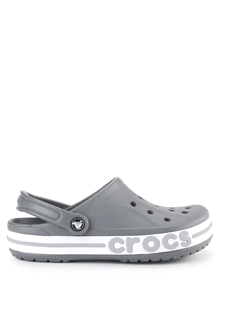 Сандалии-клоги, Bayaband, Crocs, серый/мультиколор