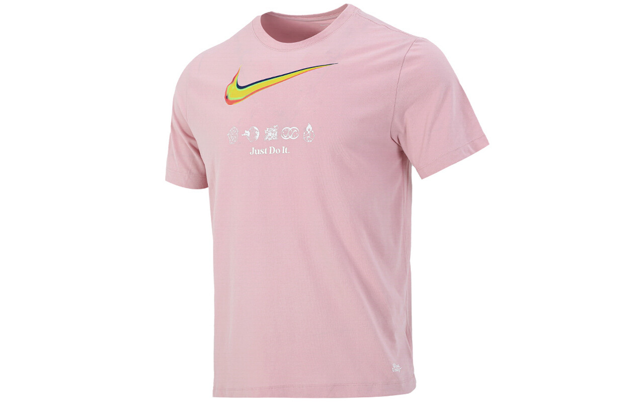 

Футболка мужская розовая Nike, розовый