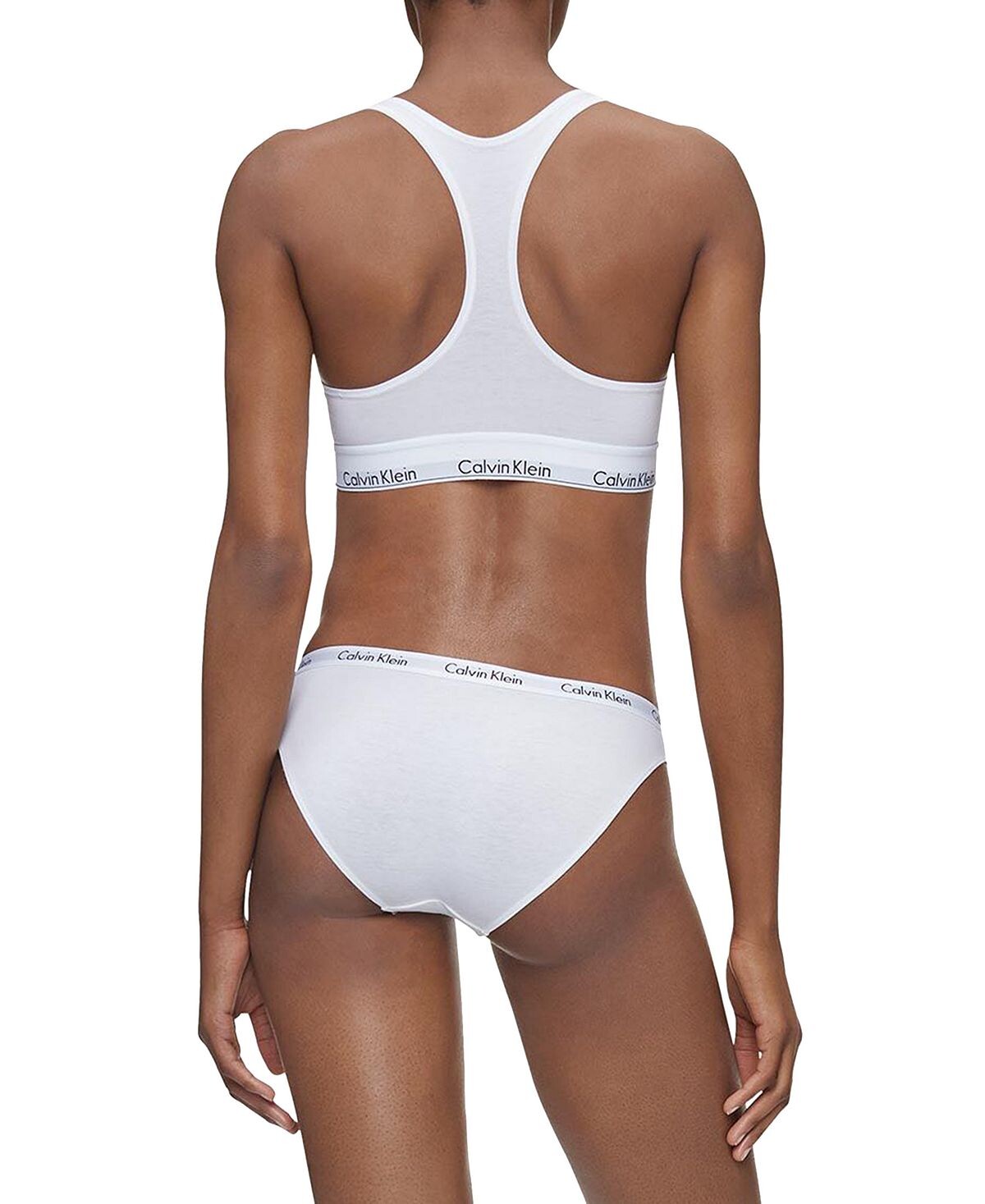 Женское хлопковое нижнее белье, трусы из 3 штук QD3588 Calvin Klein — фото 3