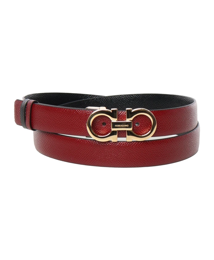 

Женский ремень Salvatore Ferragamo, красный