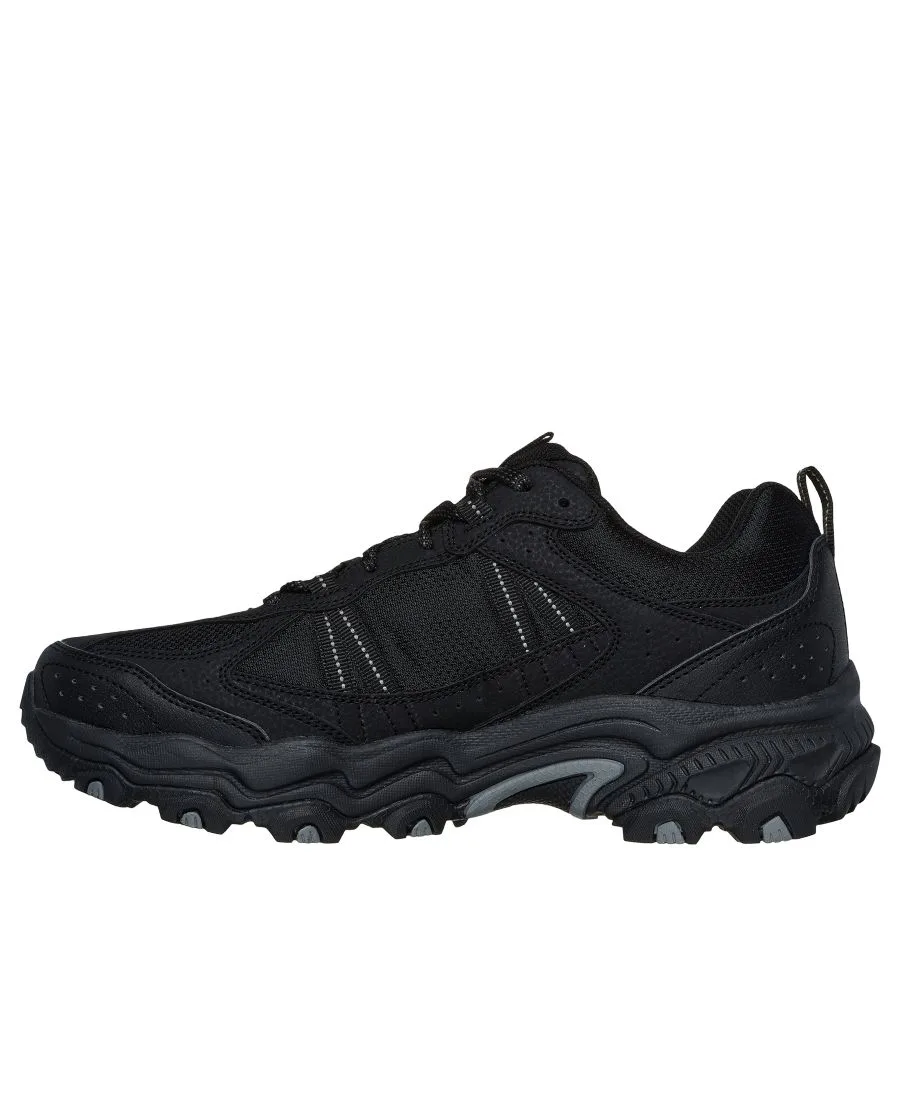 Мужские кроссовки для трейлраннинга Stamina AT - Upper Stitch Wide-Width от Finish Line Skechers, черный — фото 2