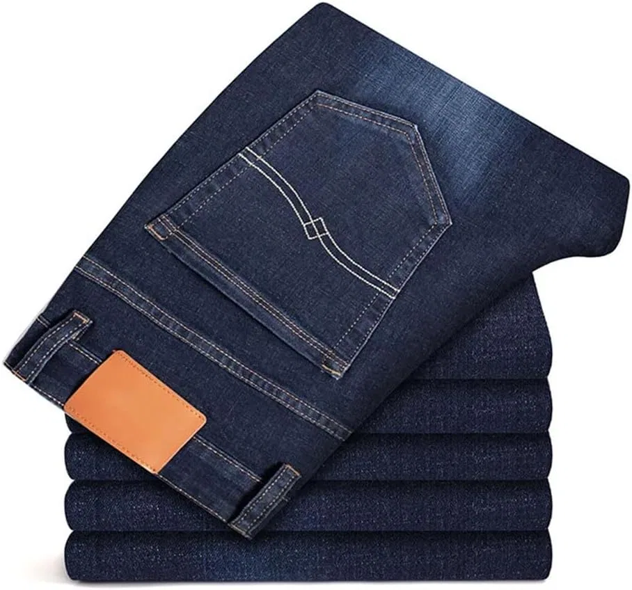 Джинсы прямые Men Denim Pants, серый — фото 2