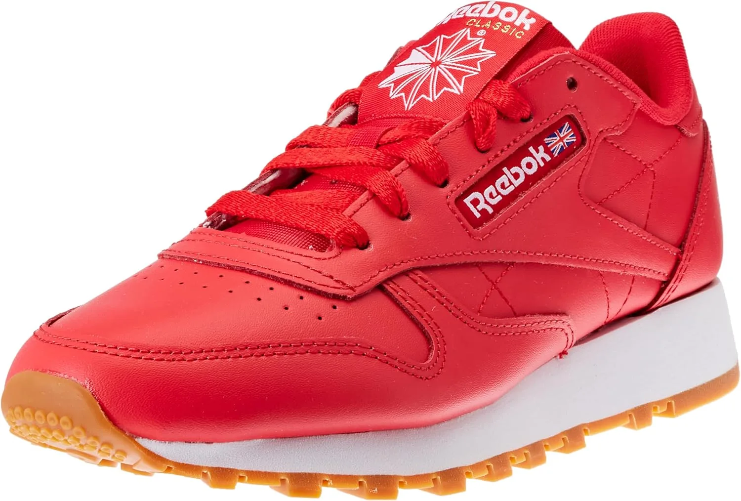 Кроссовки Reebok Unisex Klassiek Leer, красный
