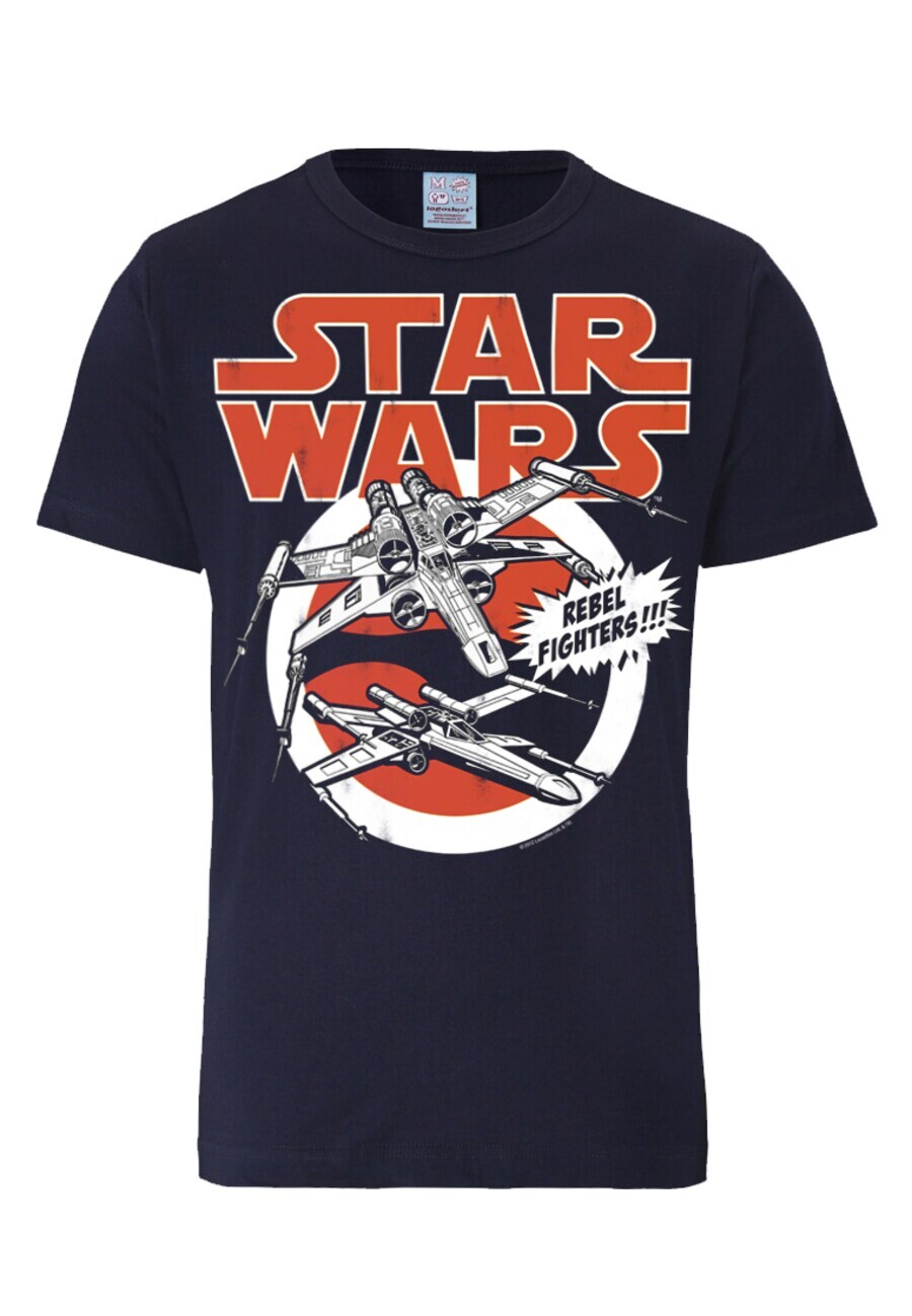

Классическая футболка LOGOSHIRT Shirt X-Wings, ночной синий