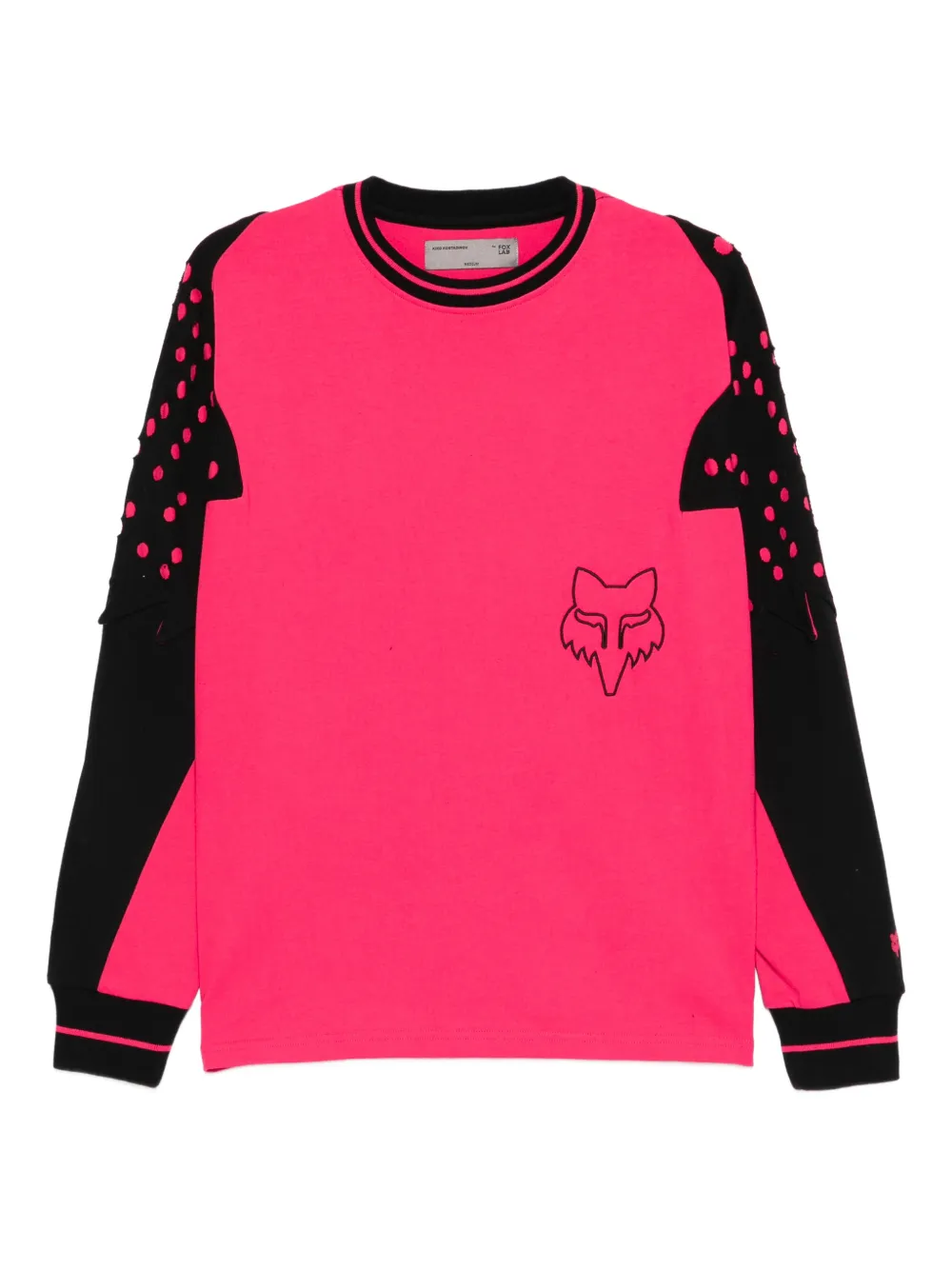 

Толстовка с перфорацией Kiko Kostadinov, розовый