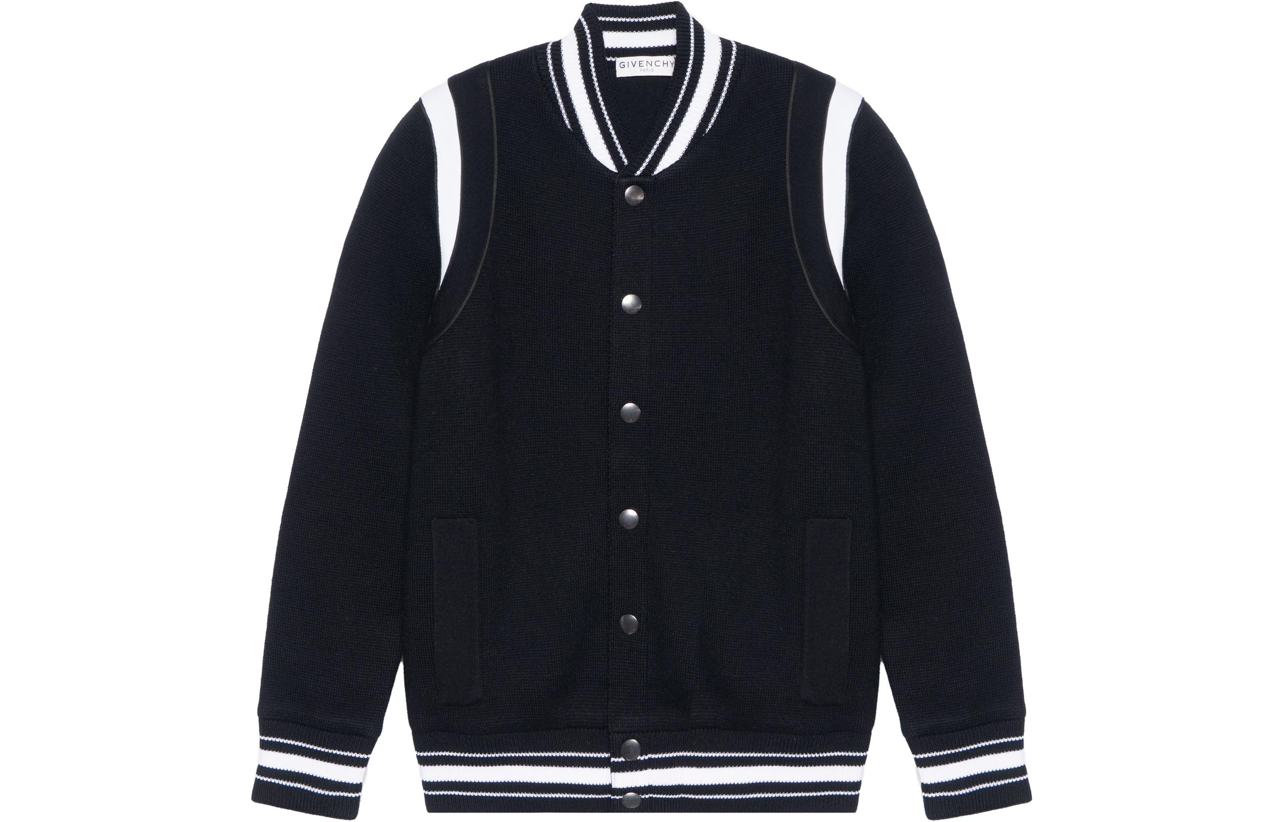 

Givenchy Бейсбольная куртка мужская черная, Black