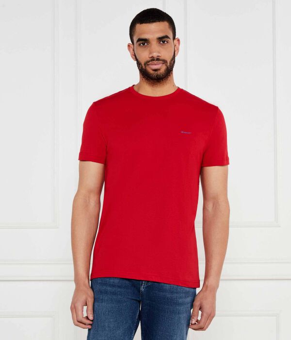 

Футболки Slim fit Gant, красный