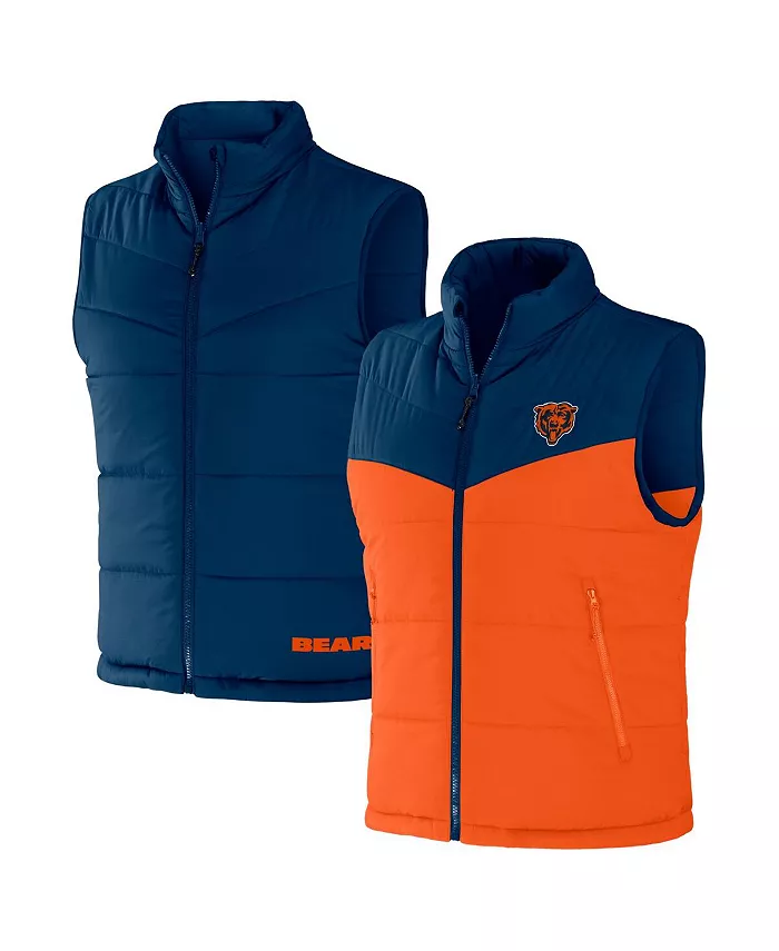 

Мужская коллекция NFL x Darius Rucker от Navy Chicago Bears, цветной жилет на молнии Fanatics