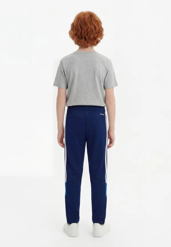 Детские спортивные штаны tiro essentials, Adidas Performance, Dark Blue/Bright Royal/White — фото 2