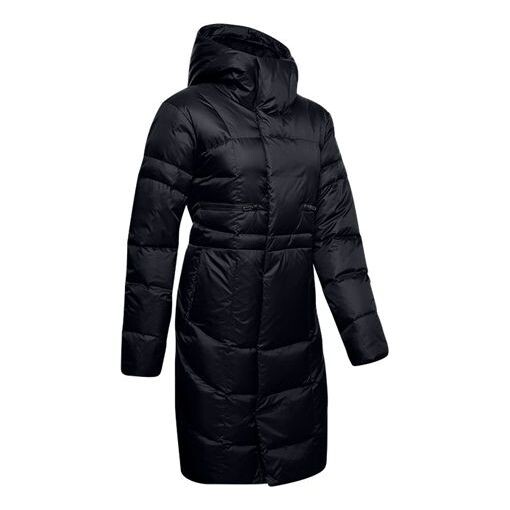 

Куртка down parka jacket 'black' Under Armour, черный