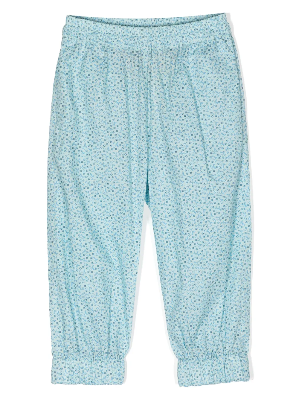 

Брюки с цветочным принтом из коллаборации с KINDRED By Walid, синий