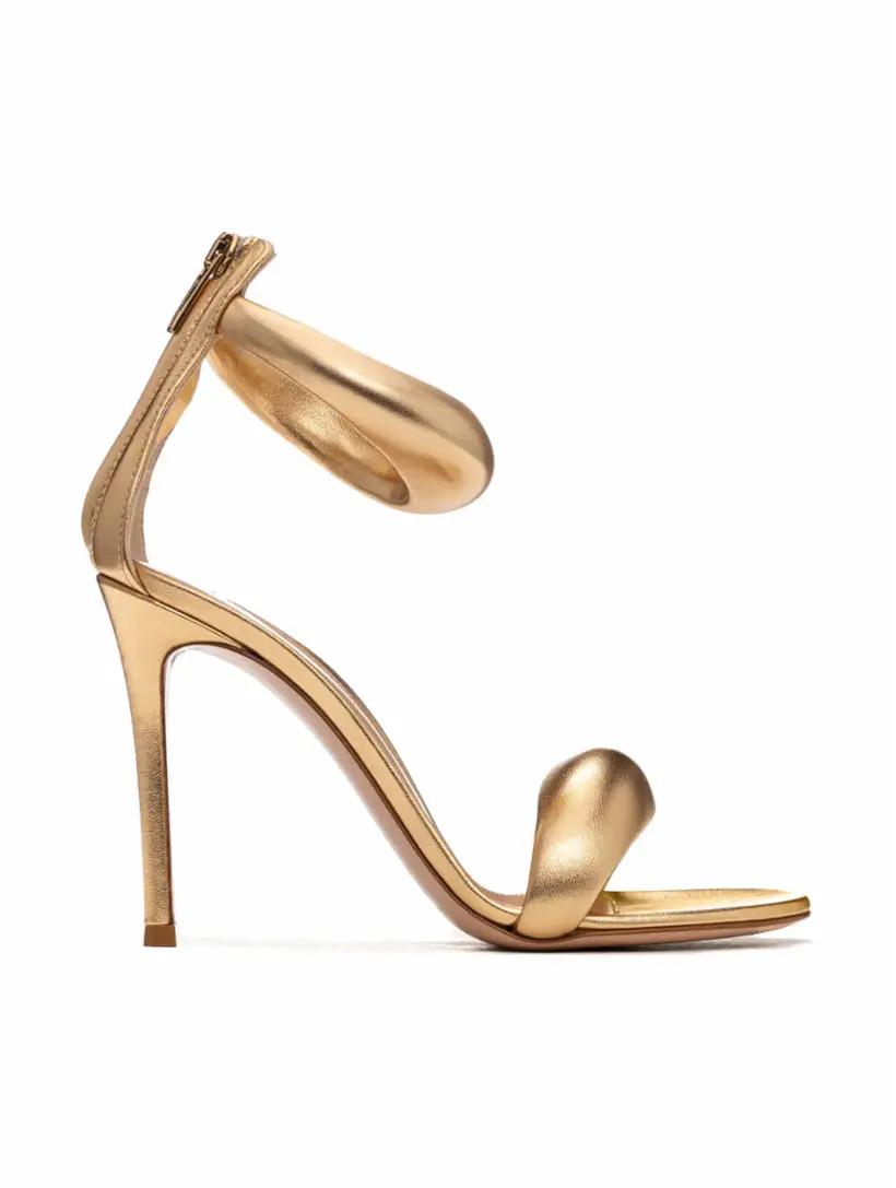 

Кожаные босоножки Bijoux Gianvito Rossi, золотистый