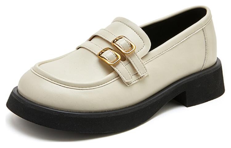 Туфли женские повседневные Women's Casual Shoes Women's Low-Top Kekafu, бежевый