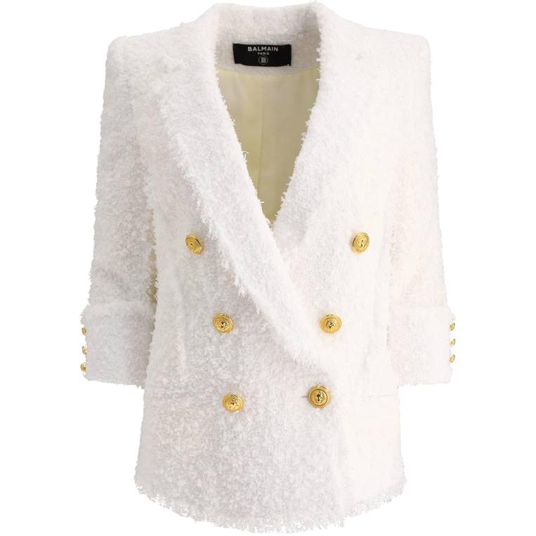 

BALMAIN Куртка FW22 женская белая, White