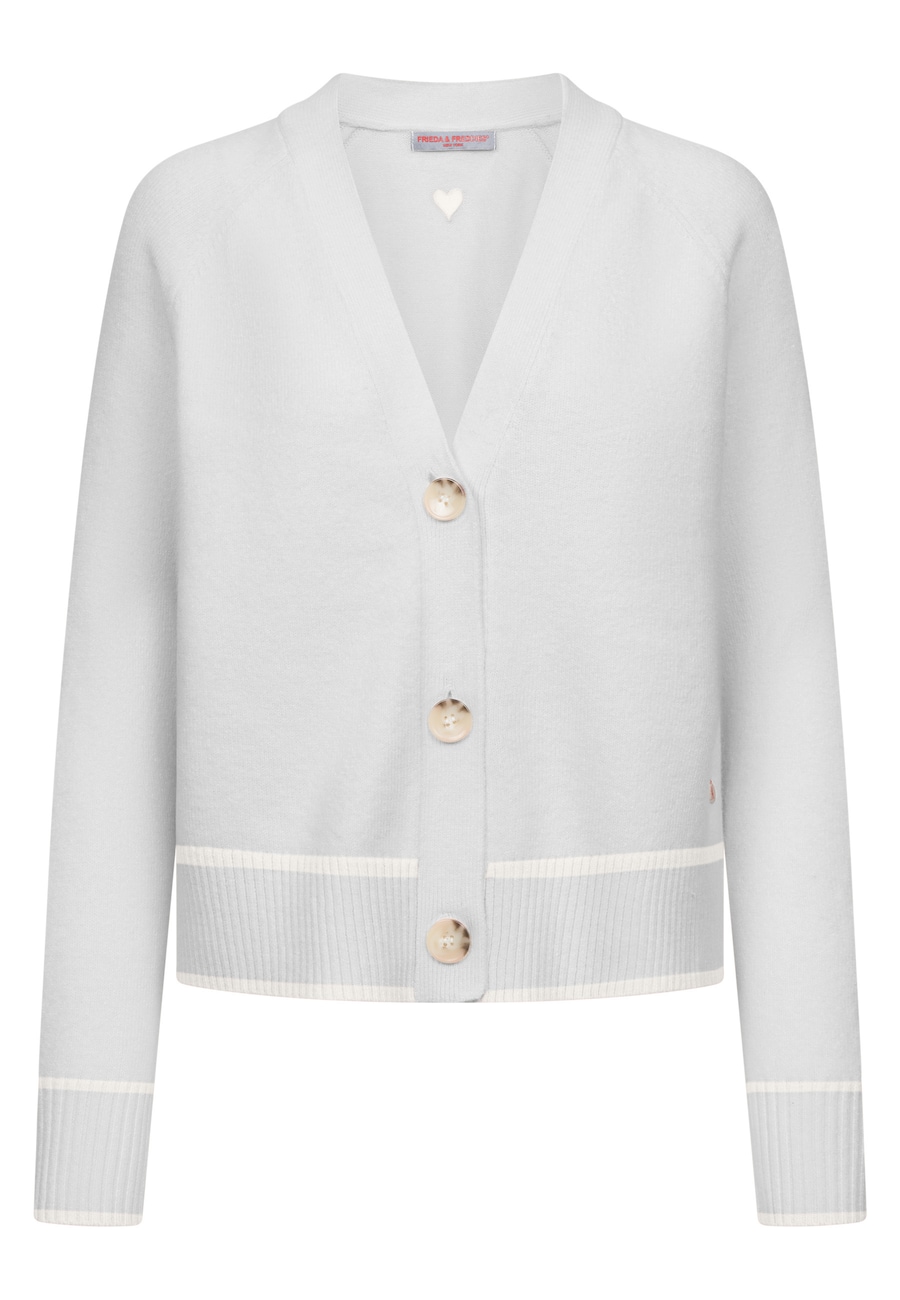 

Вязаный кардиган Frieda & Freddies NY, дымчато-серый