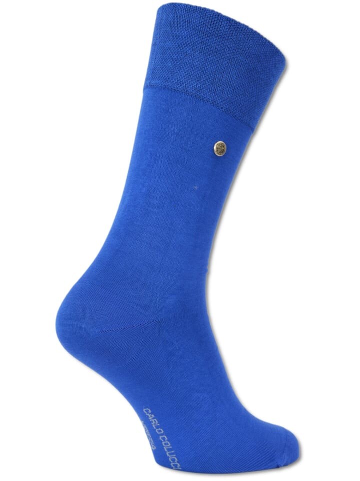 

Носки Carlo Colucci Businesssocken Venezia, цвет Royalblau