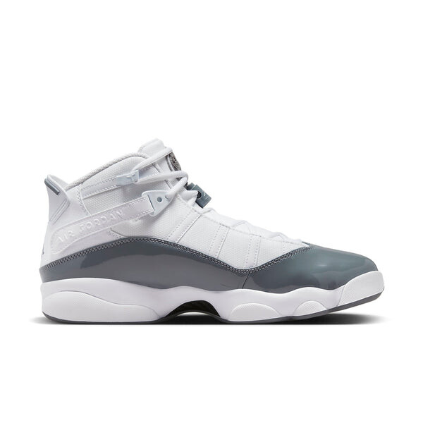 Кроссовки 6 колец Air Jordan, белый — фото 2