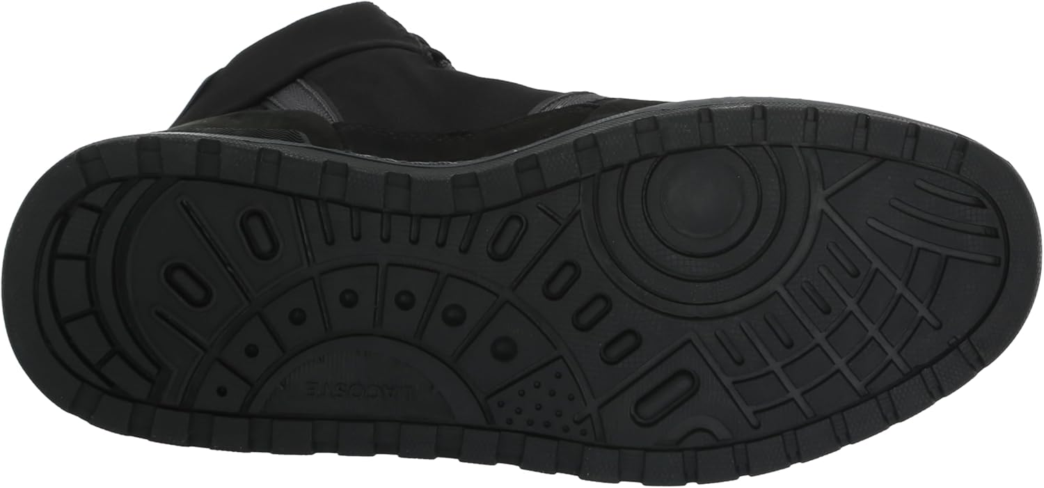 Lacoste мужские кроссовки T-Clip, Winter Black Mid — фото 4